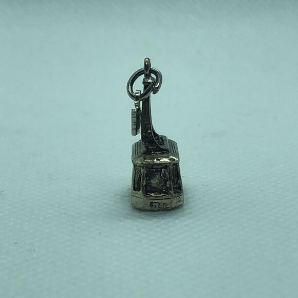 💛 Sterling Silver Gondola Gibraltar Charm - Picture 2 of 3